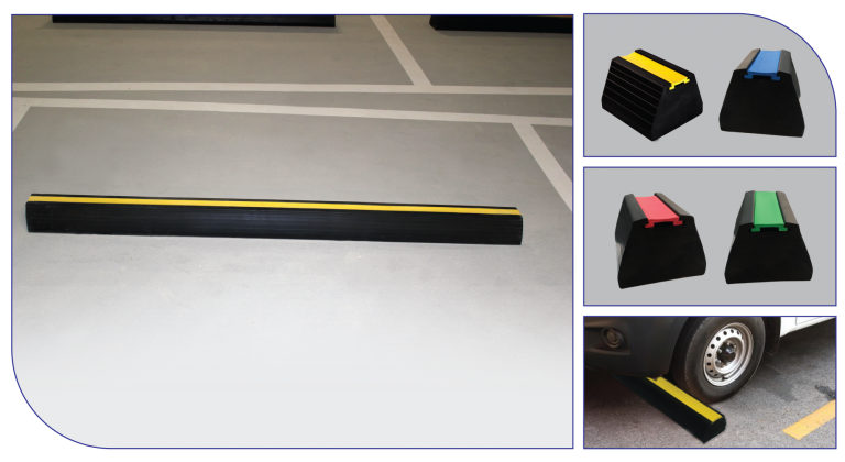 Rubber Wheel Stop Guards